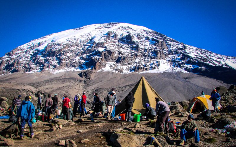 Five day Mount Kilimanjaro Marangu Route climbing tour